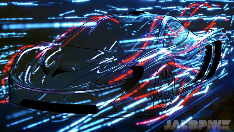 Illustration for article titled This Sketch Is Pretty Much What The McLaren P12 Will Look Like, Probably